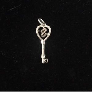 Jane Seymour Open Heart Key Necklace Pendent